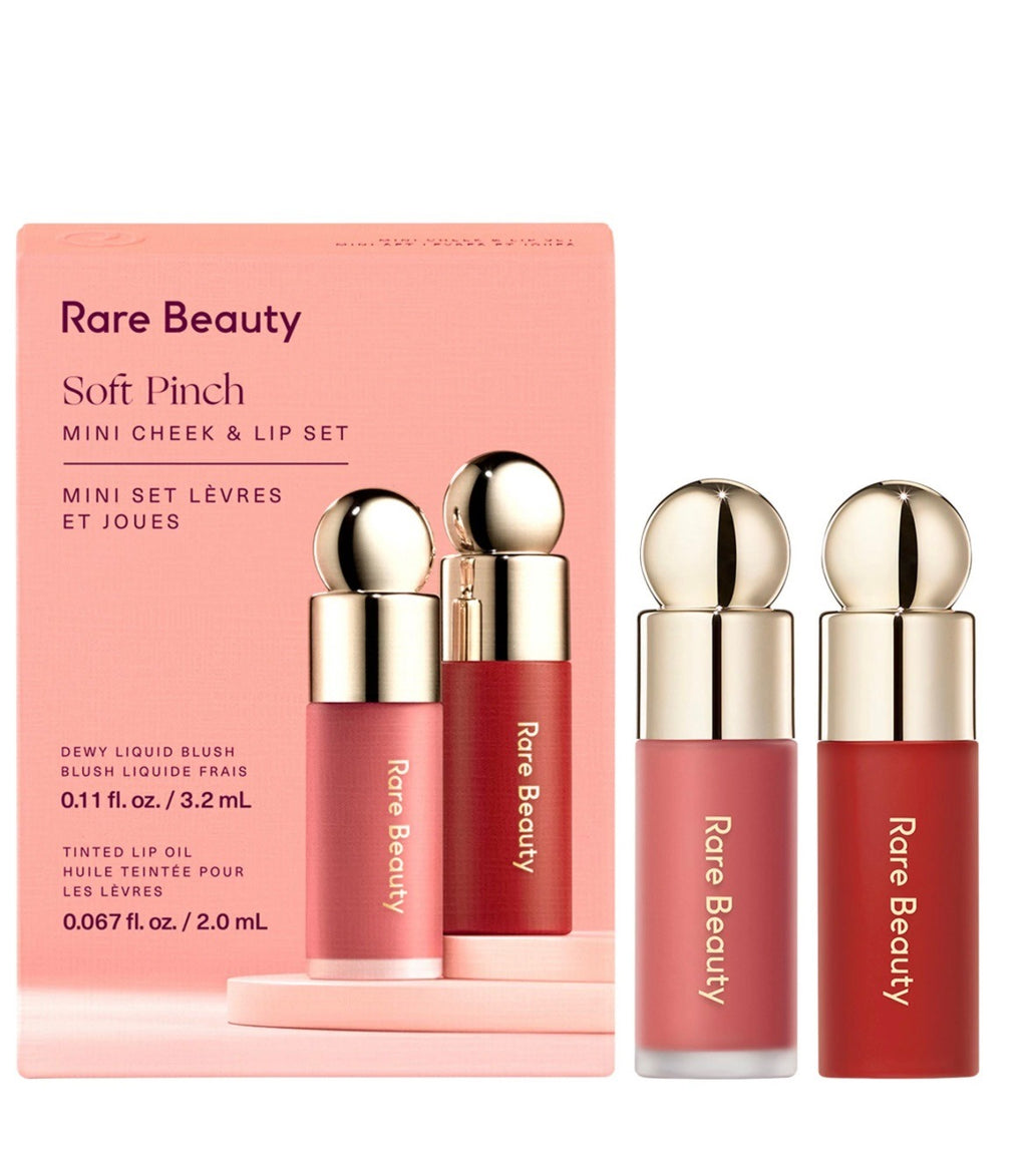 Rare Beauty mini set: blush + lip oil