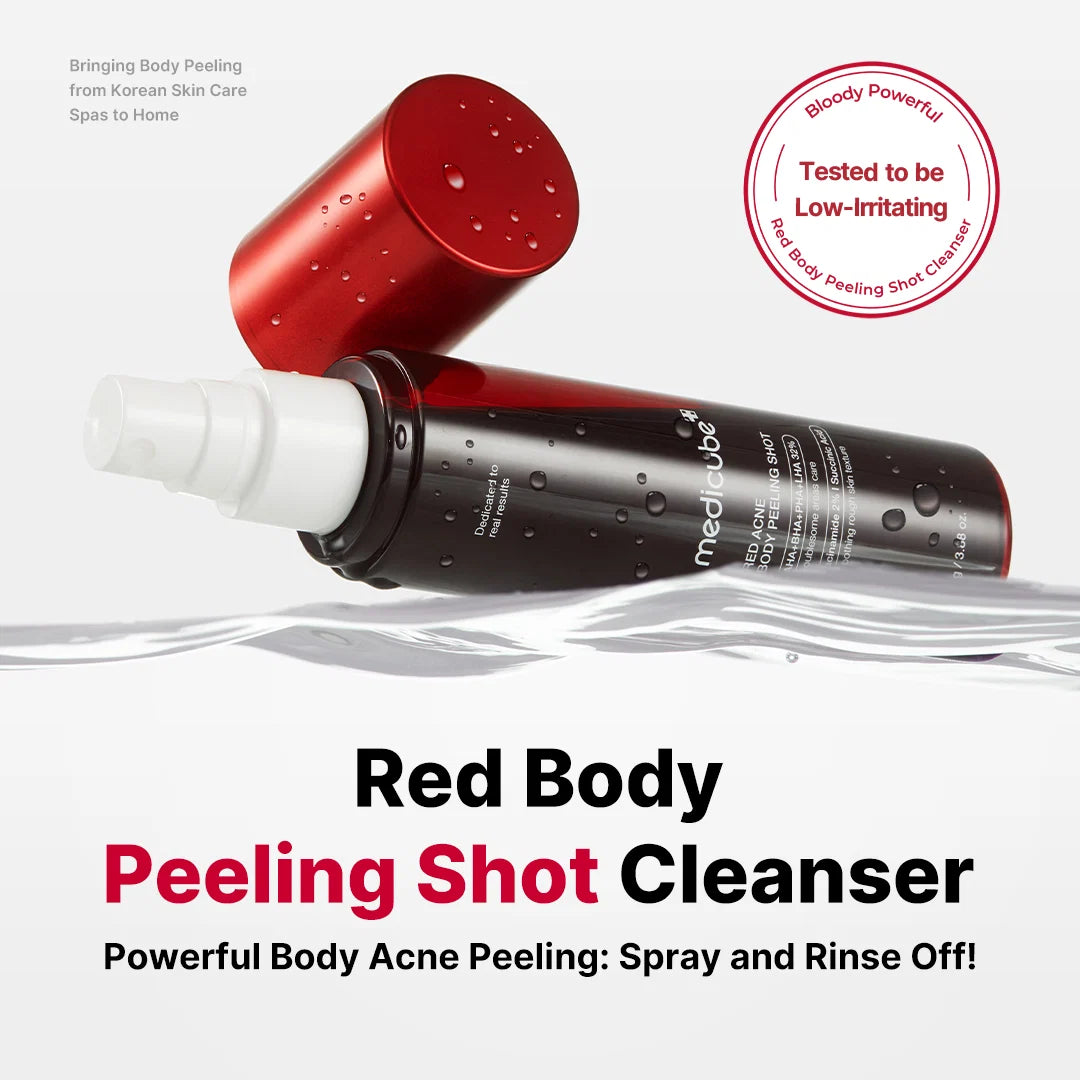 Peeling corporal: Red Acne Body Peeling Shot de Medicube