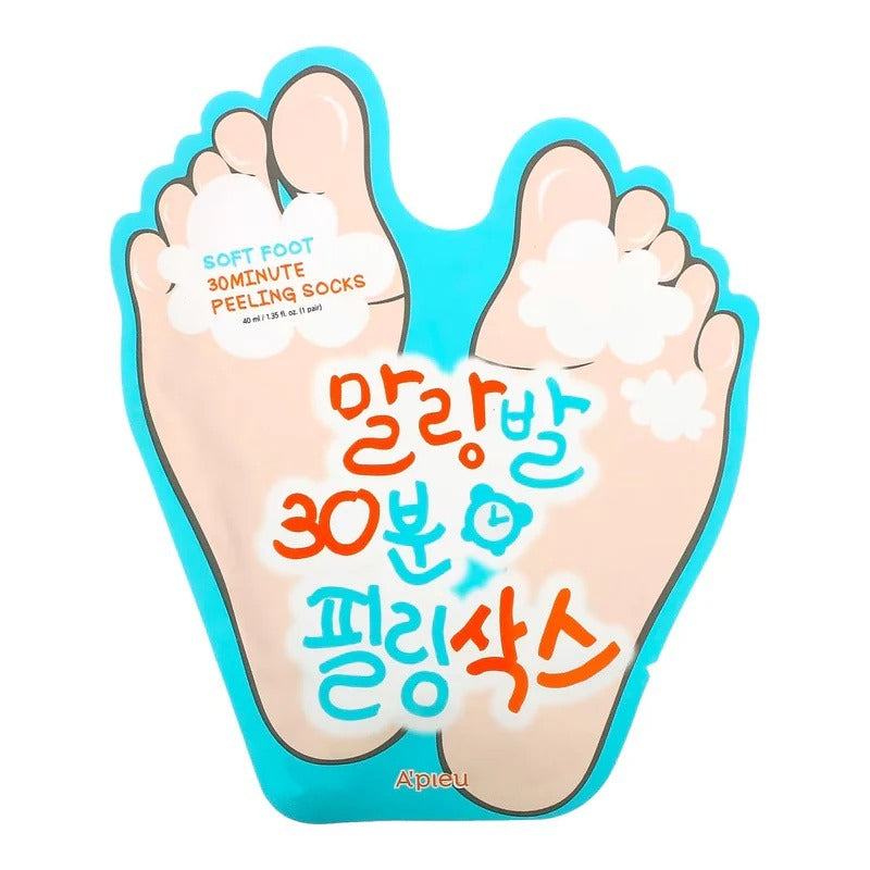 Exfoliante para pies: A’pieu Soft Foot 30 Minutes Peeling Socks