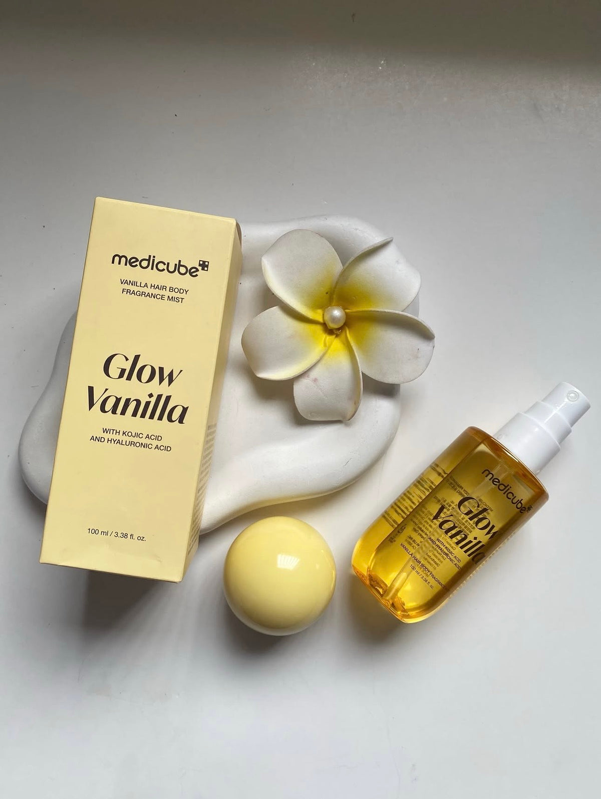 Glow Vanilla Hair & Body Fragrance Mist de Medicube