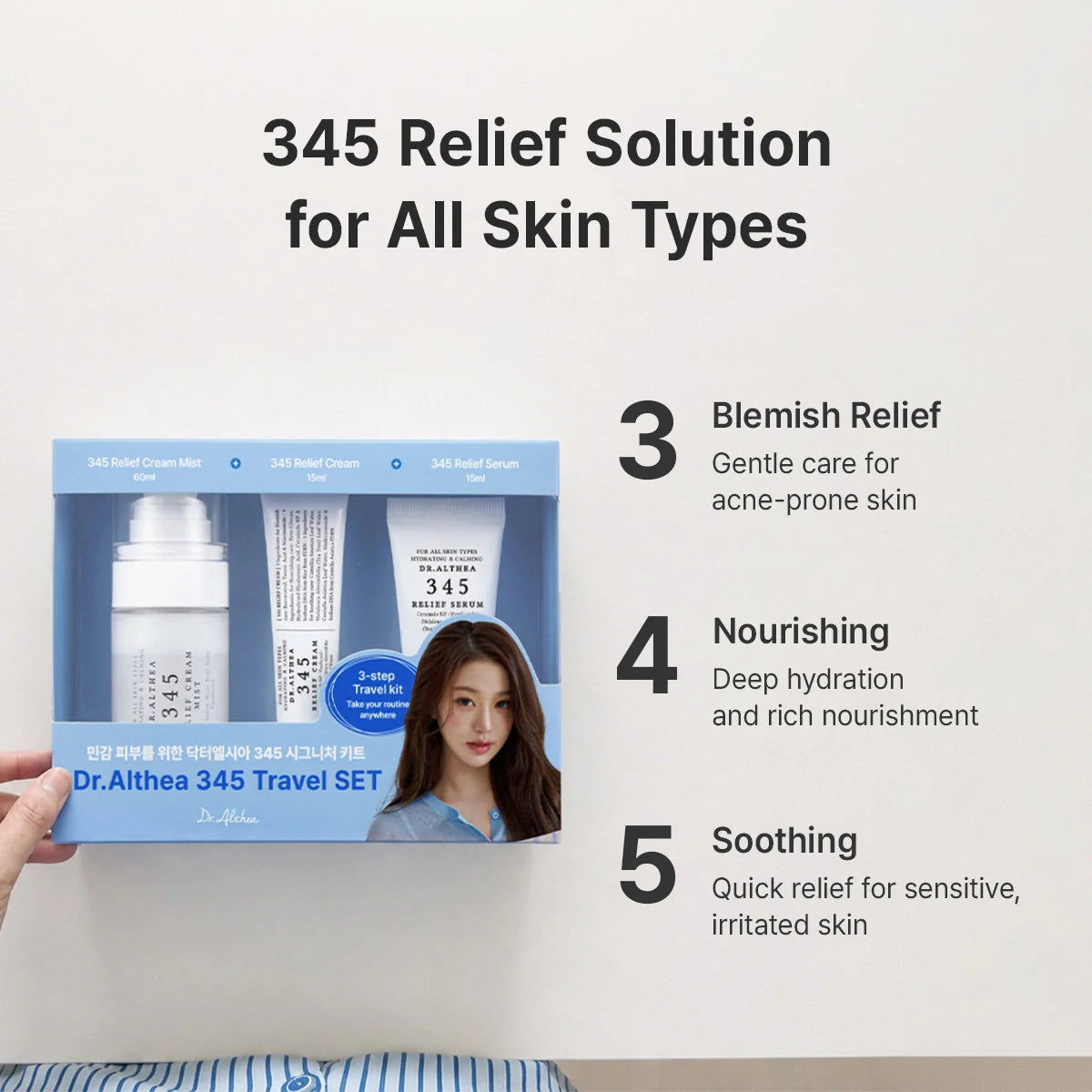 345 Relief Travel Kit de Dr. Althea