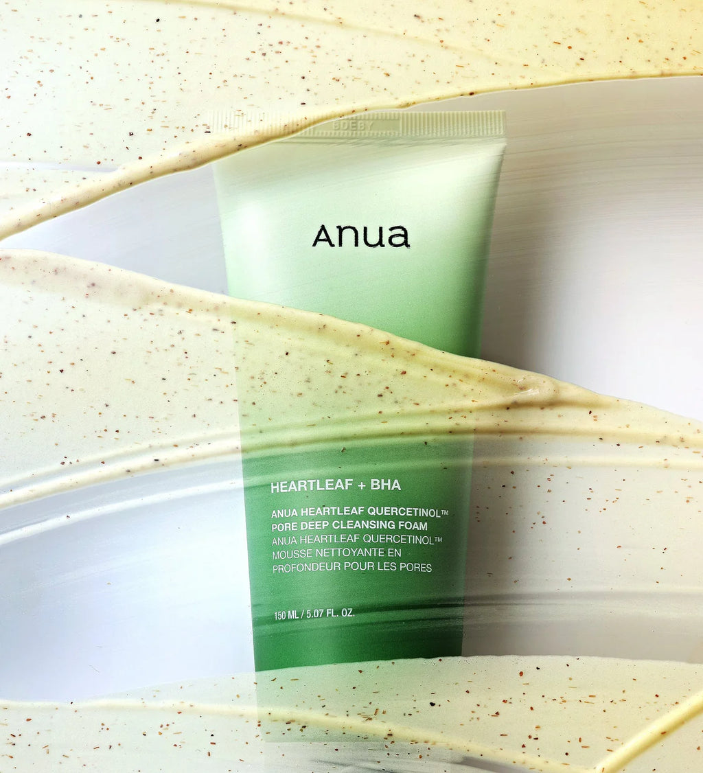 Limpiador facial Heartleaf Quercetinol Pore Deep Cleansing Foam de Anua