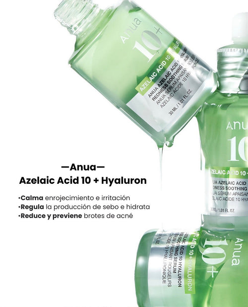 Azelaic Acid 10 Hyaluron Redness Soothing Serum de Anua