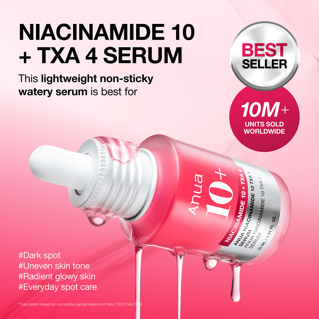 Niacinamide 10% + TXA 4% Serum de Anua
