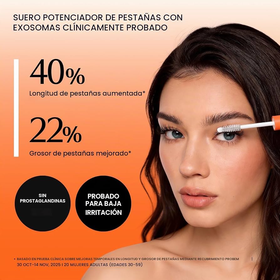 (Máscara de pestañas + serum) Grow Turn Exosome Dual Lash Serum de Lilyeve