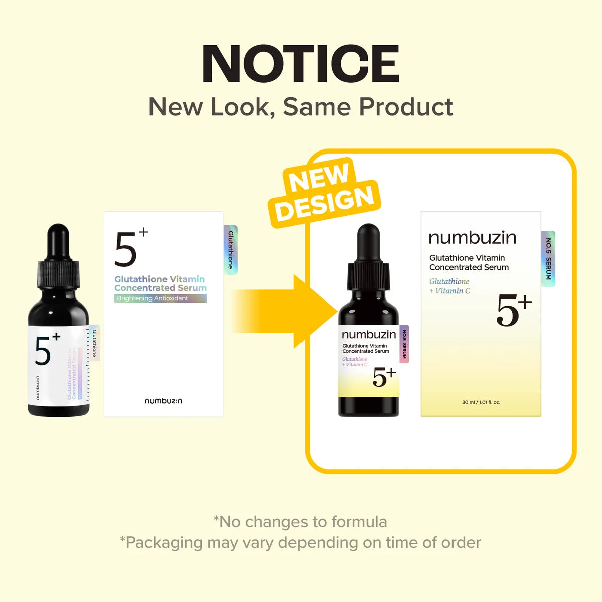 Serum despigmentante: Vitamin Concentrated Serum de Numbuzin