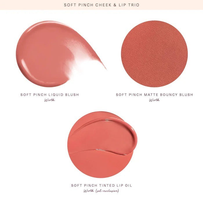 Rare Beauty Cheek and Lip Trio