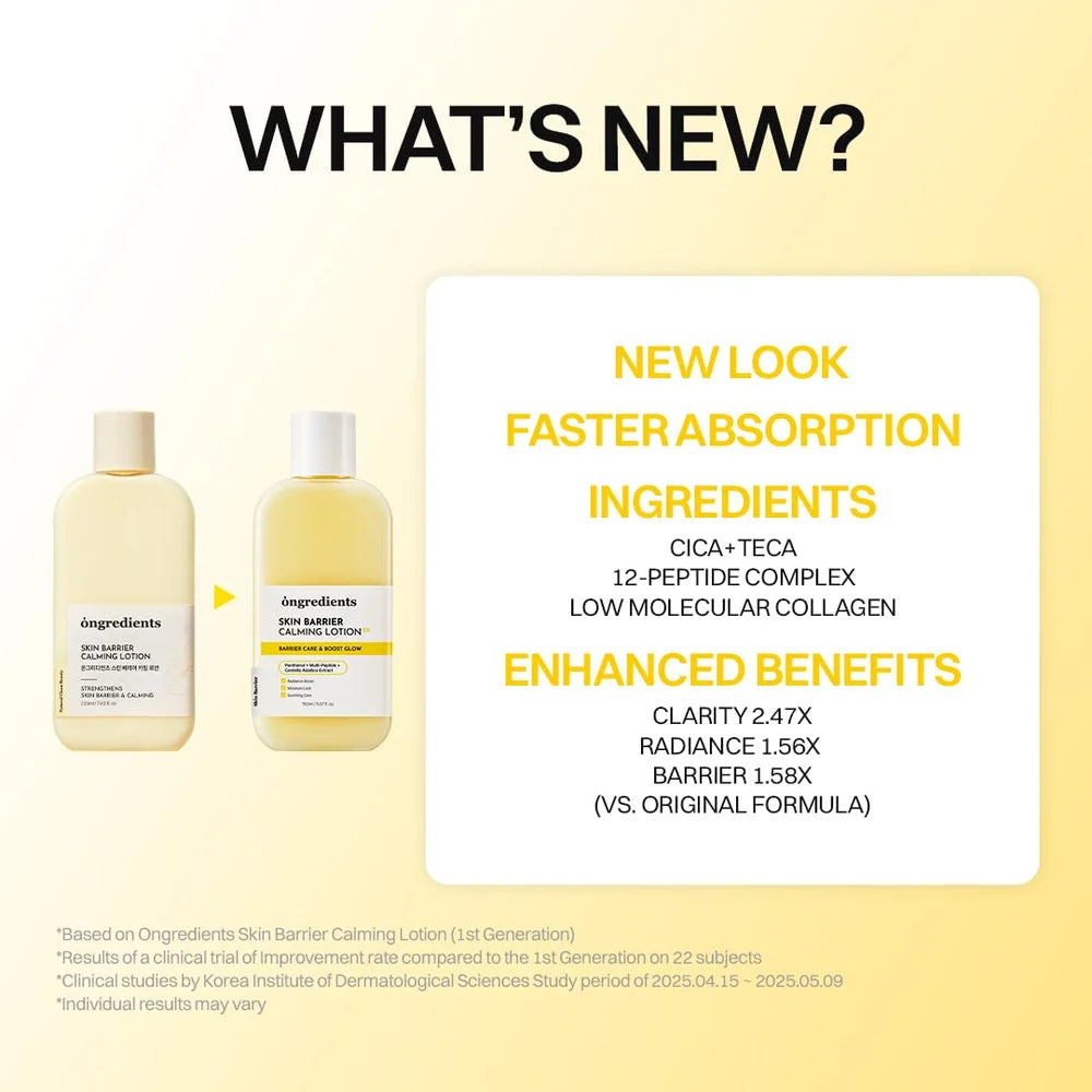 Skin Barrier Calming Lotion de Ongredients