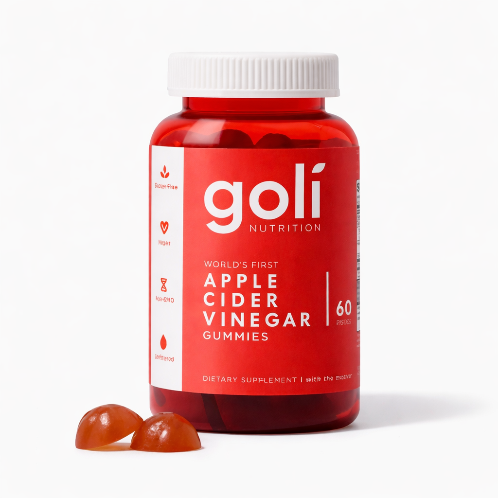 Gomitas de vinagre de manzana de Goli