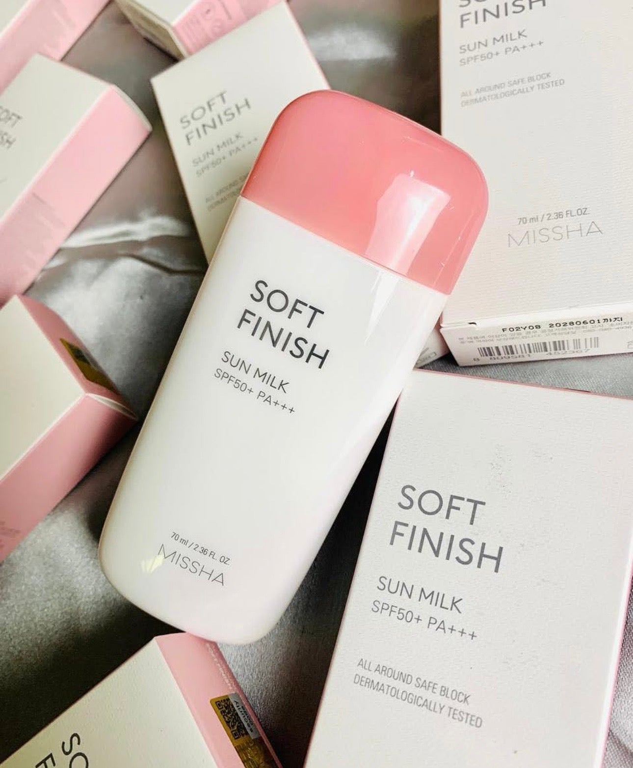 Protector solar Soft Finish acabado mate de Missha