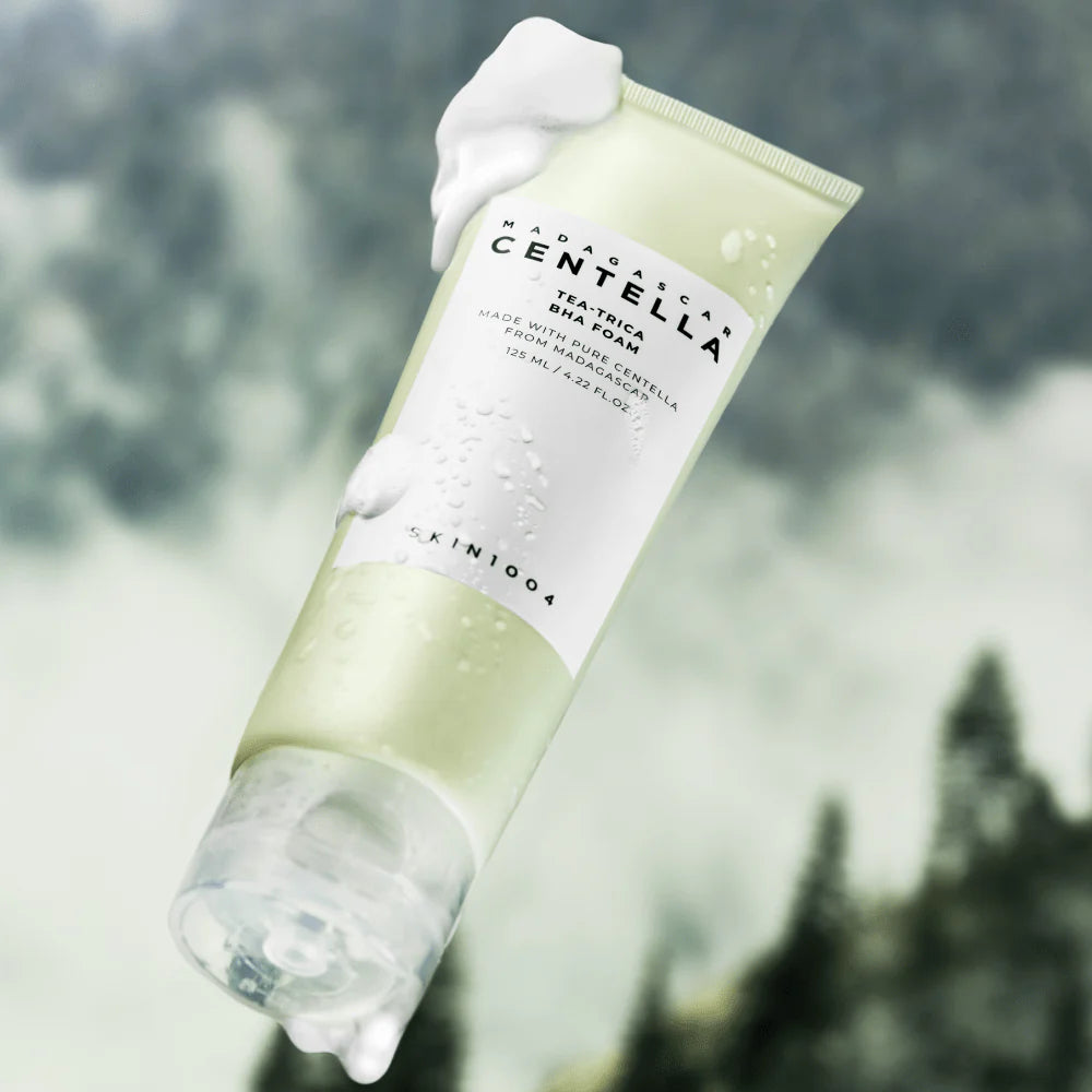 Limpiador facial Tea-Trica BHA Foam de Skin1004