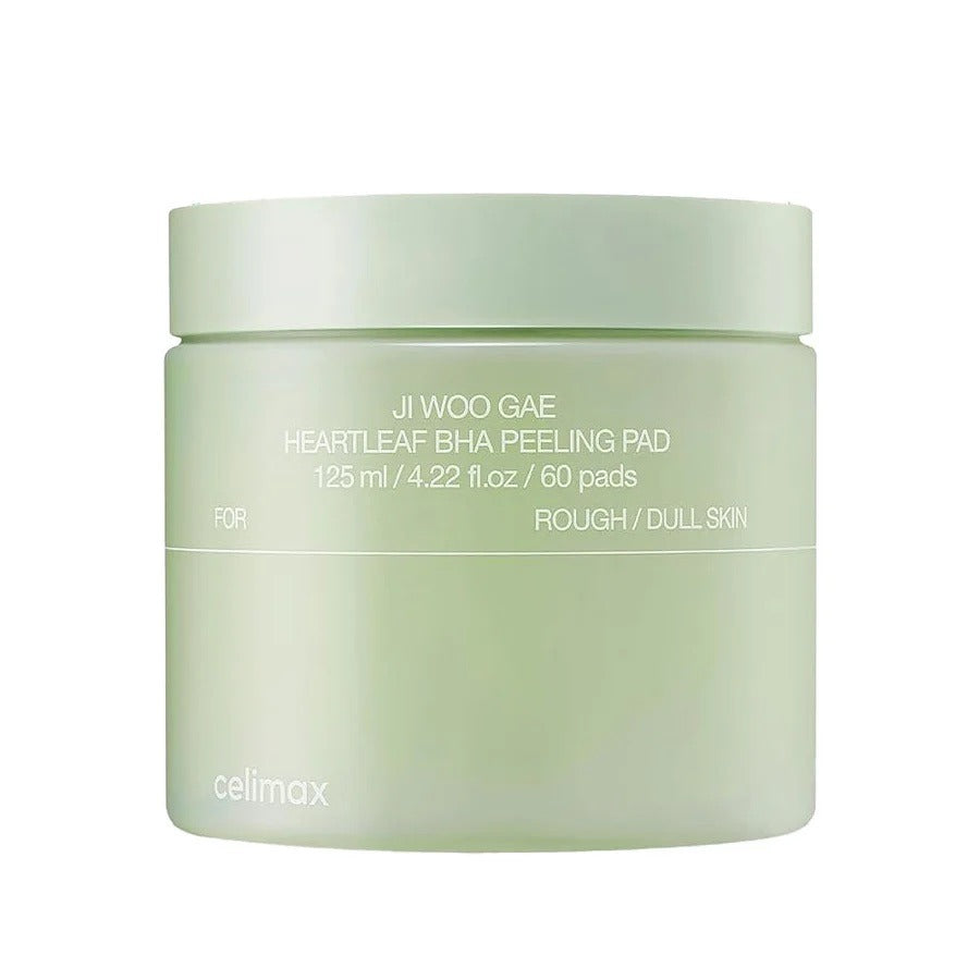 Pads exfoliantes Ji Woo Gae Heartleaf BHA Peeling Pad de Celimax