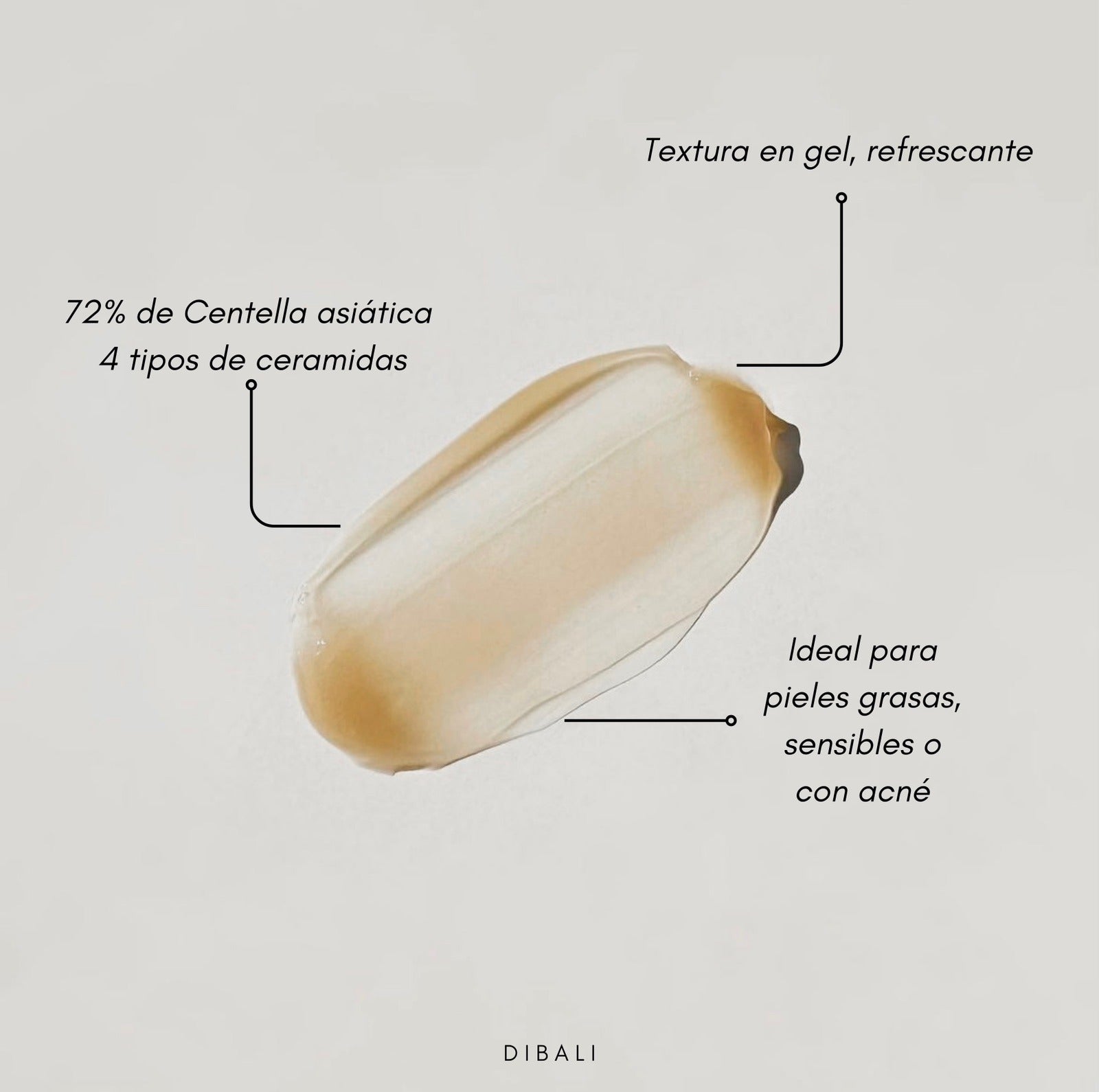 Gel hidratante Madagascar Centella Soothing Gel Cream de Skin1004