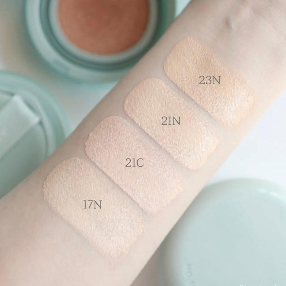 (Cushion matificante): No Sebum Powder Cushion SPF 29 PA++ de Innisfree