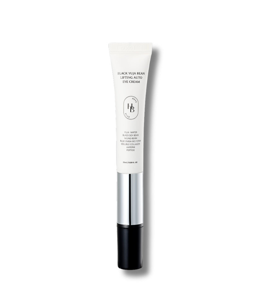 Contorno de ojos masajeador: Black Yuja Bean Lifting Auto Eye Cream de HEVEBLUE