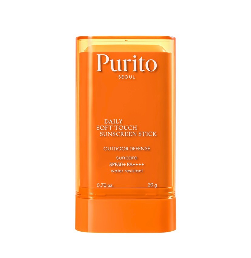 Protector solar en barra Daily Soft Touch Sunscreen Stick SPF50+ PA++++ de Purito
