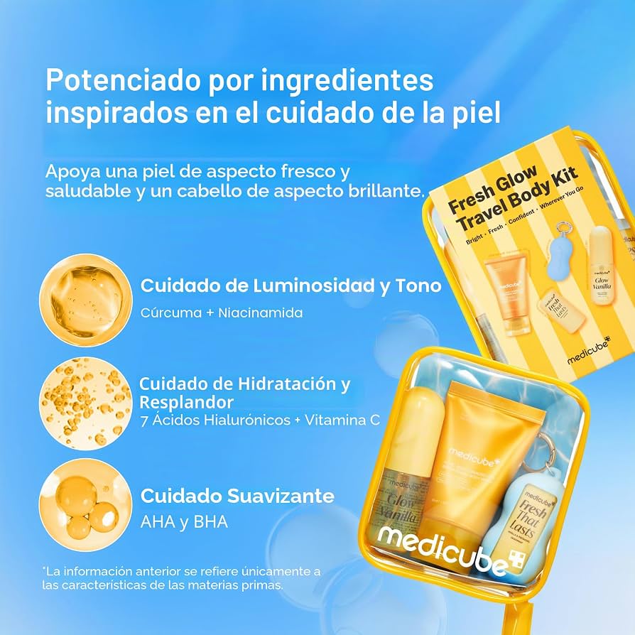 Fresh Glow Travel Body Kit de Medicube