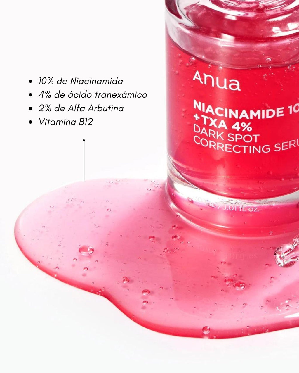 Serum Niacinamide10%+TXA 4% de Anua