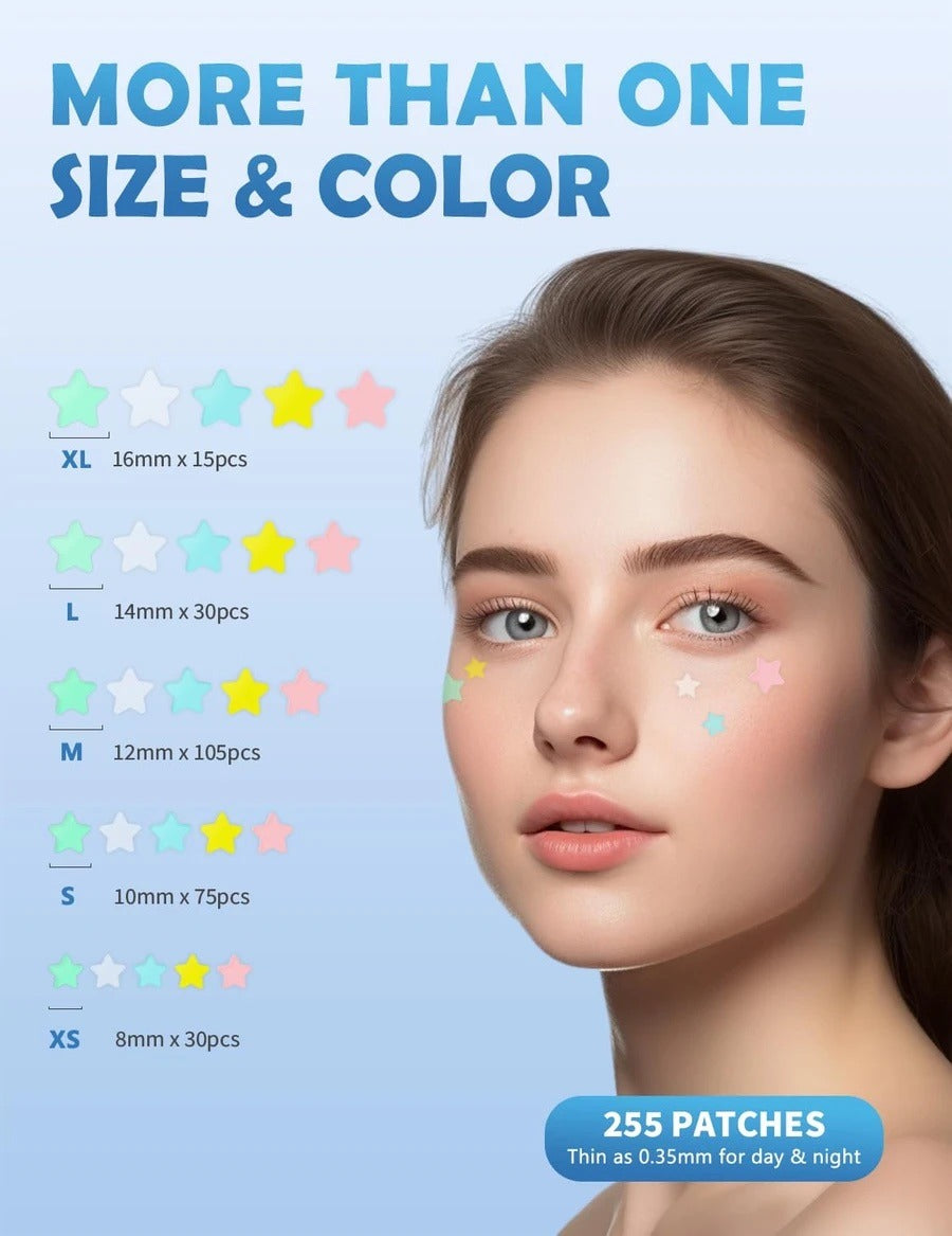 Parches para granitos en forma de estrella de Dr.zitacne