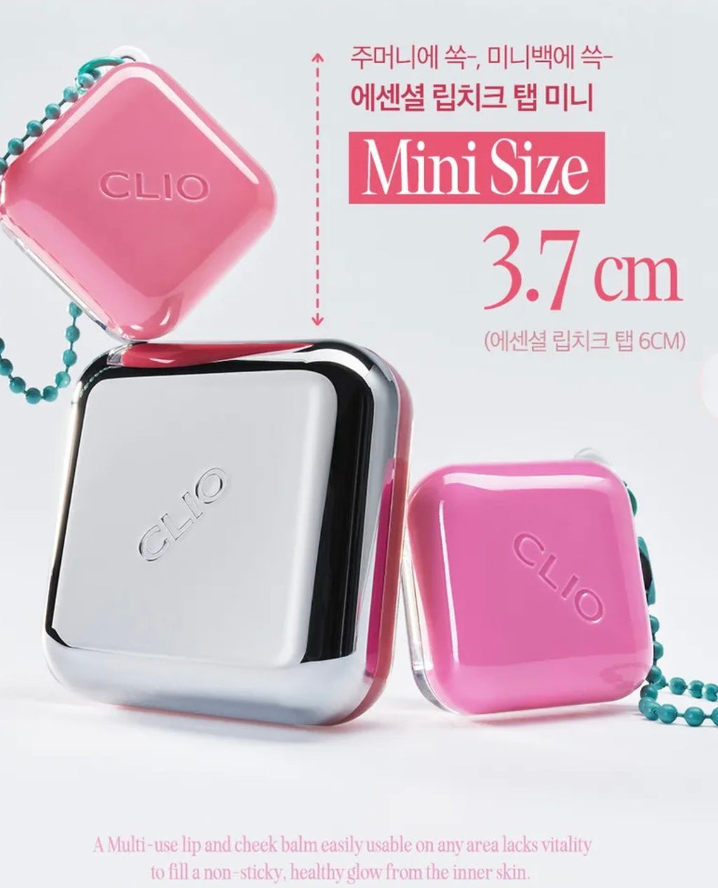 Essential Lip & Cheek Blush Tap de Clio