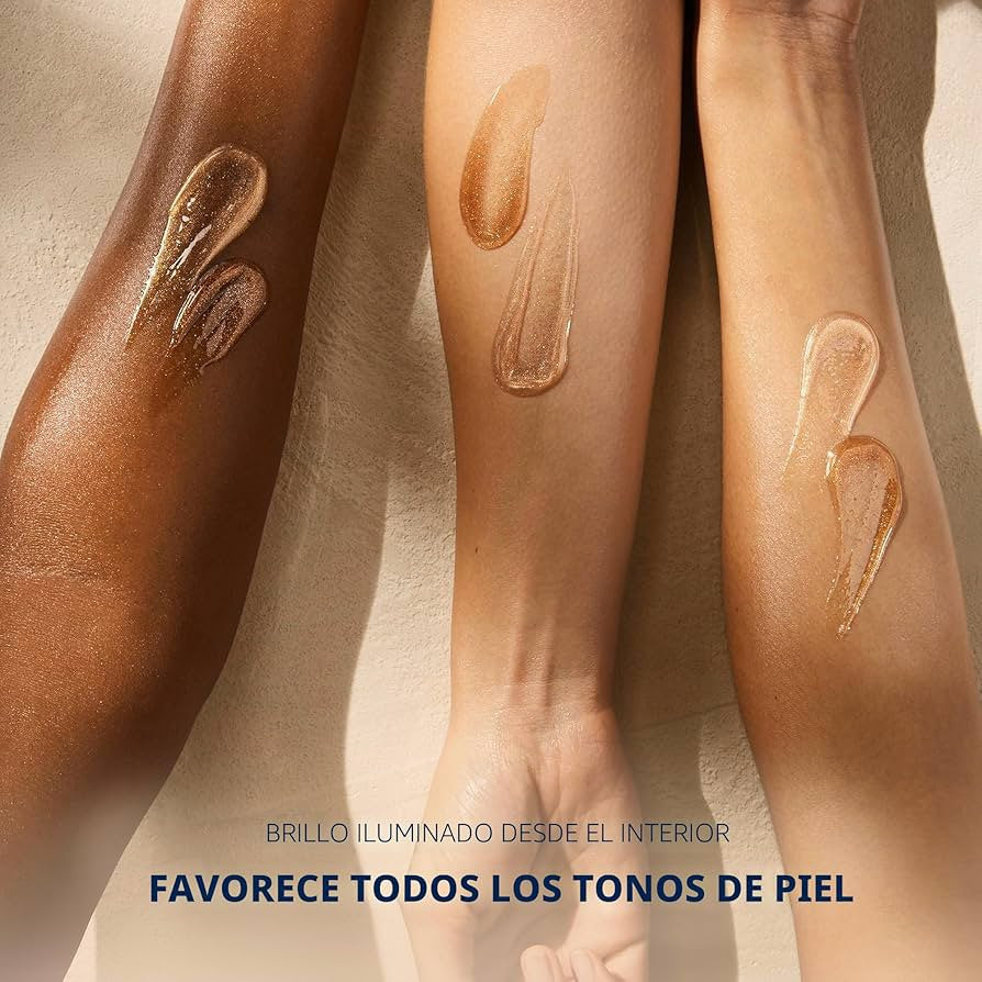 Gel iluminador corporal: Vaseline Glazed and Glisten