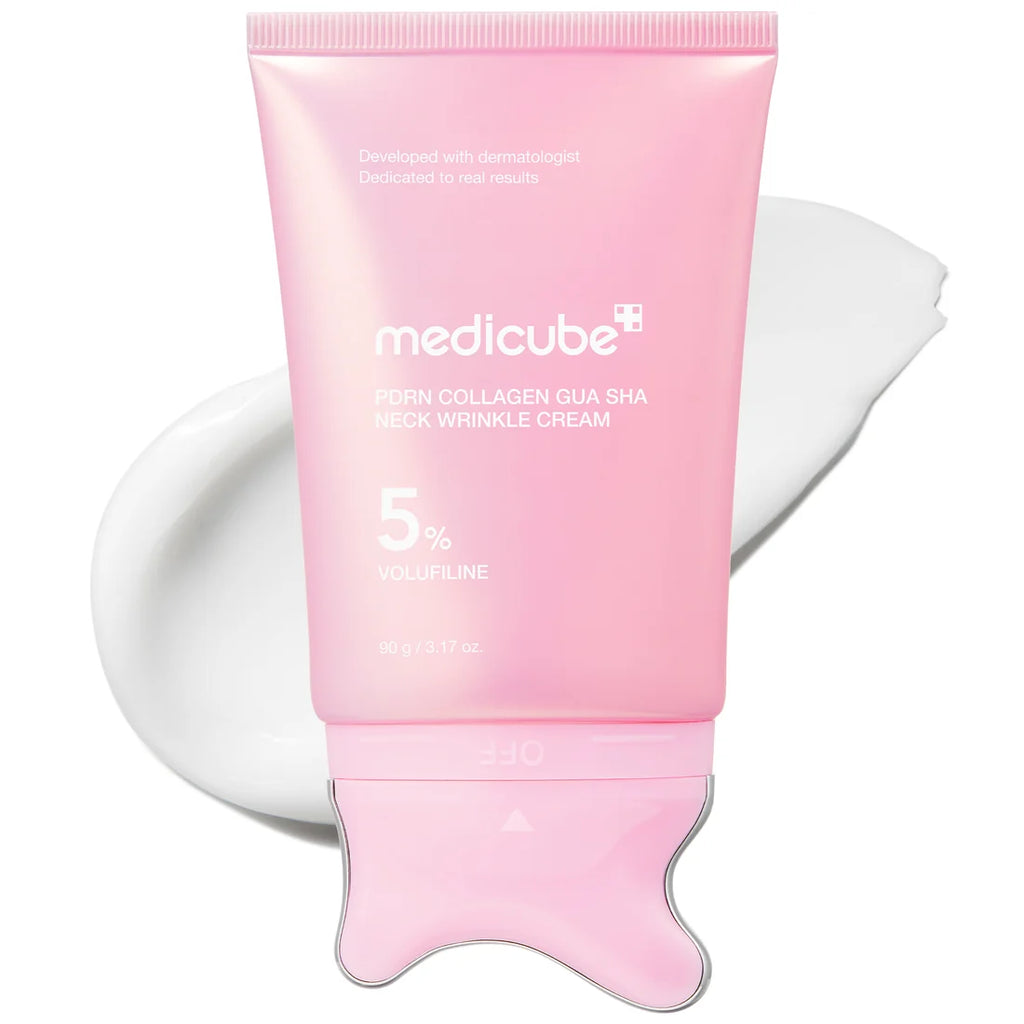 PDRN Collagen Gua Sha Neck Wrinkle Cream de Medicube