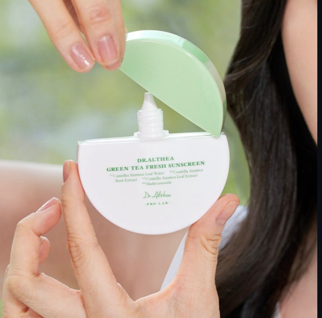 Protector solar Green Tea Fresh Sunscreen SPF50+ PA++++ de Dr. Althea