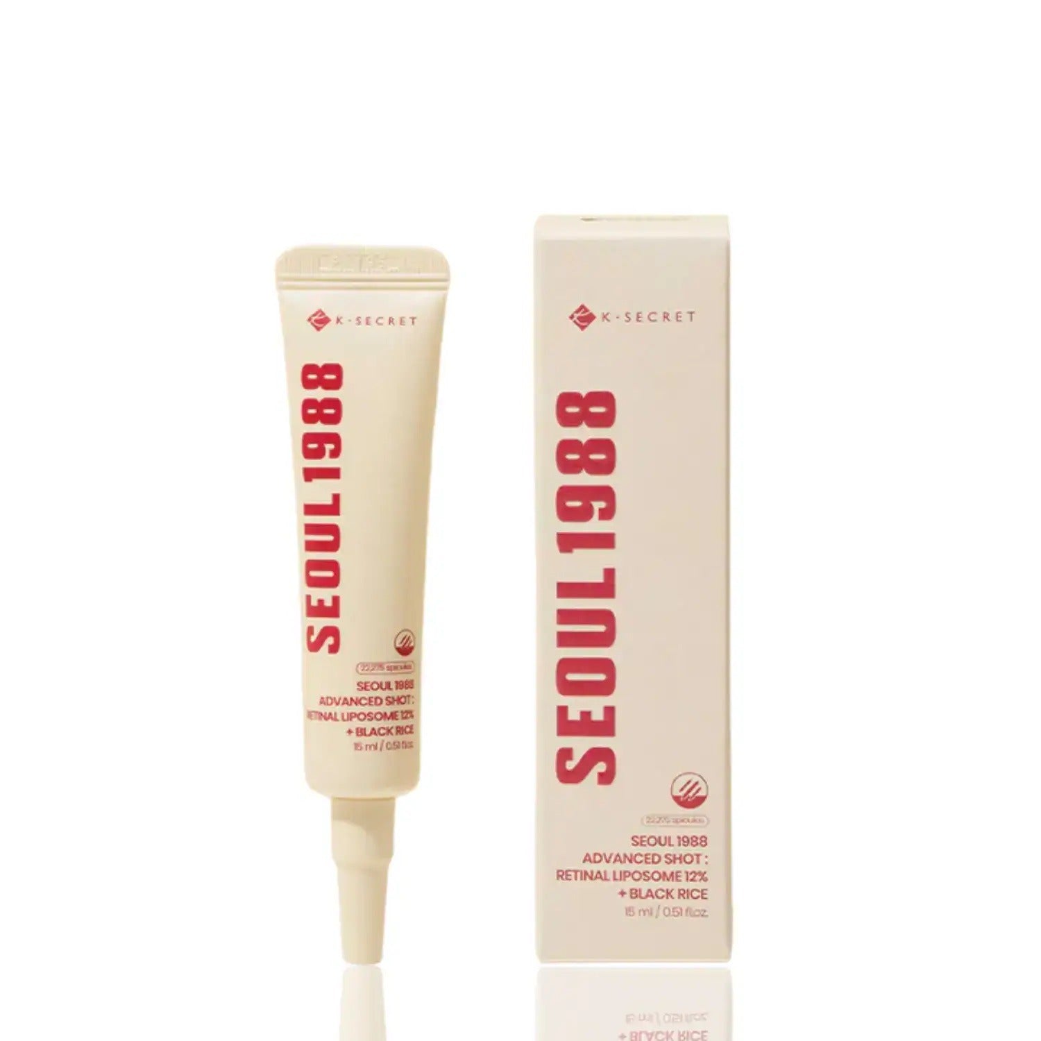 Seoul 1988: Advanced Shot: Retinal Liposome 12% + Black Rice de KSecret