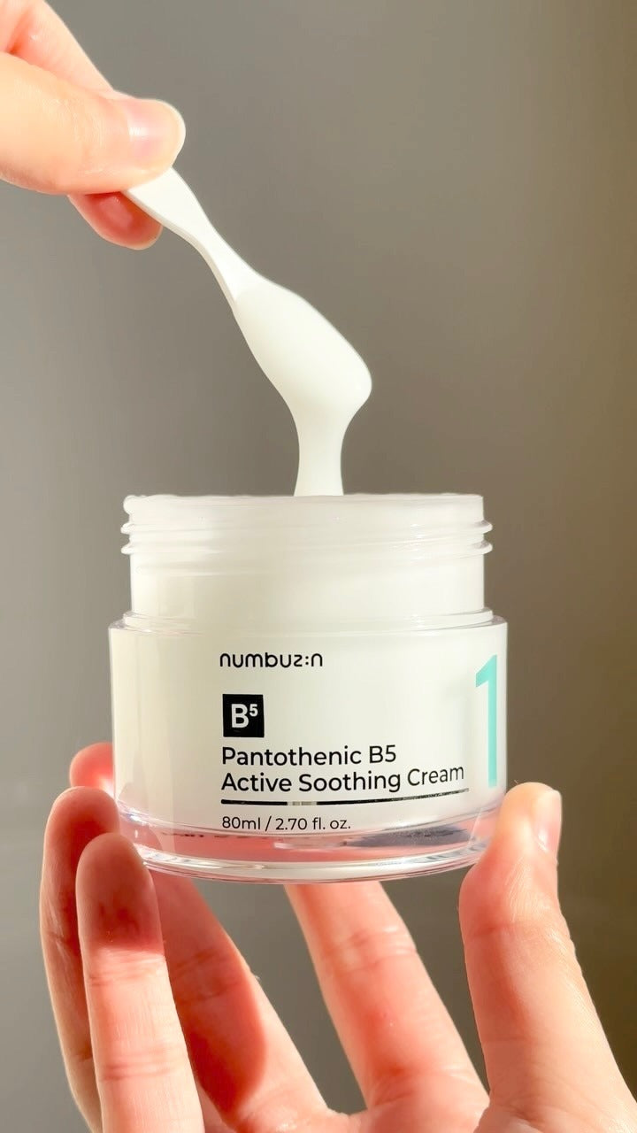 Crema hidratante No.1 Pantothenic B5 Active Soothing Cream de Numbuzin
