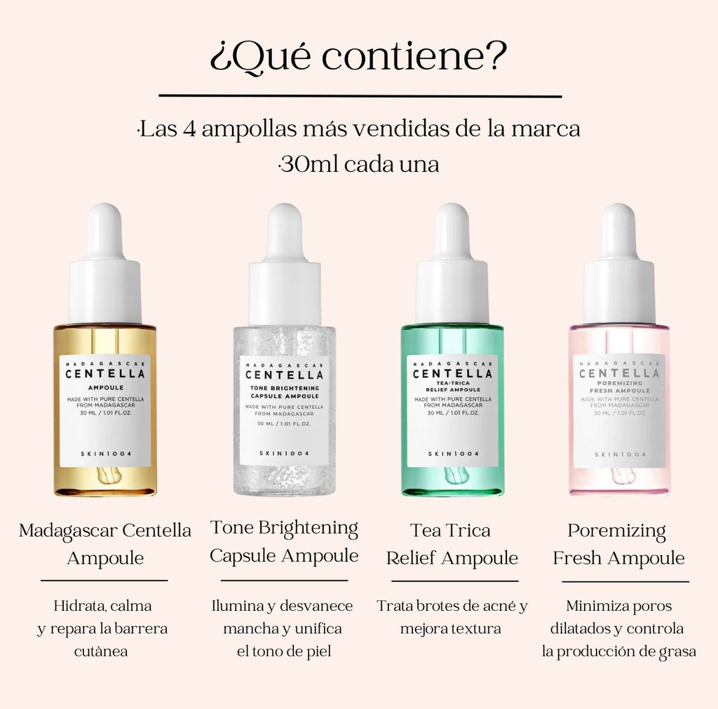 Kit de ampollas de Madagascar Centella de Skin1004