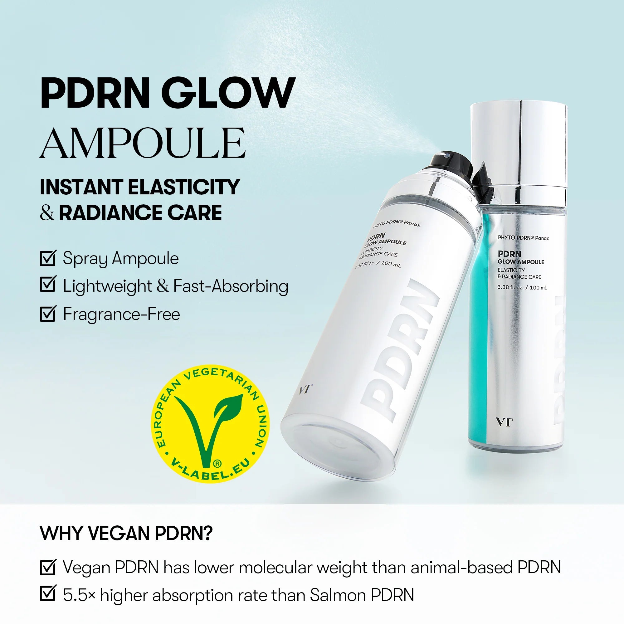 PDRN Glow Ampoule de VT Cosmetics