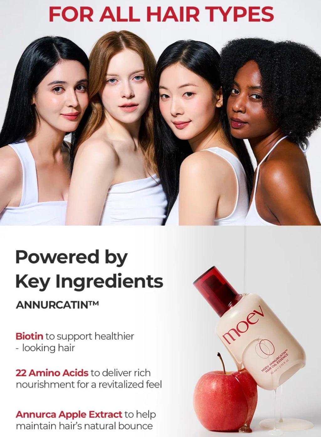 Aceite capilar: Annurcatin Hair Oil Essence de MOEV