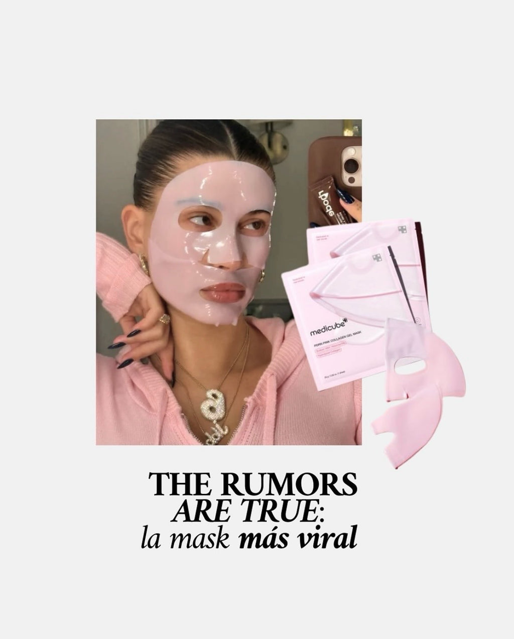 PDRN Pink Collagen Gel Mask de Medicube