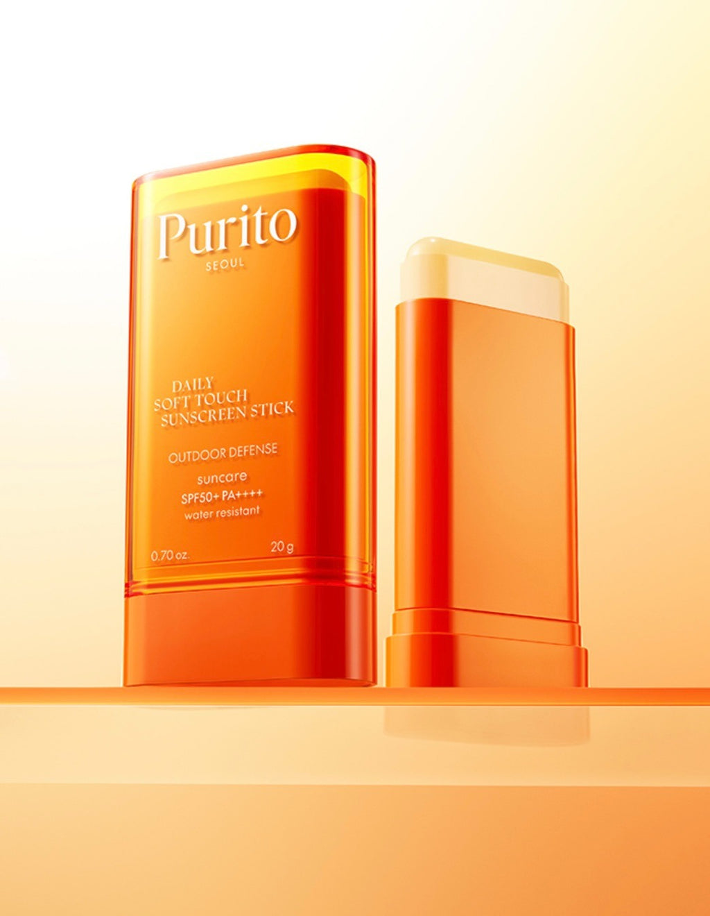 Protector solar en barra Daily Soft Touch Sunscreen Stick SPF50+ PA++++ de Purito