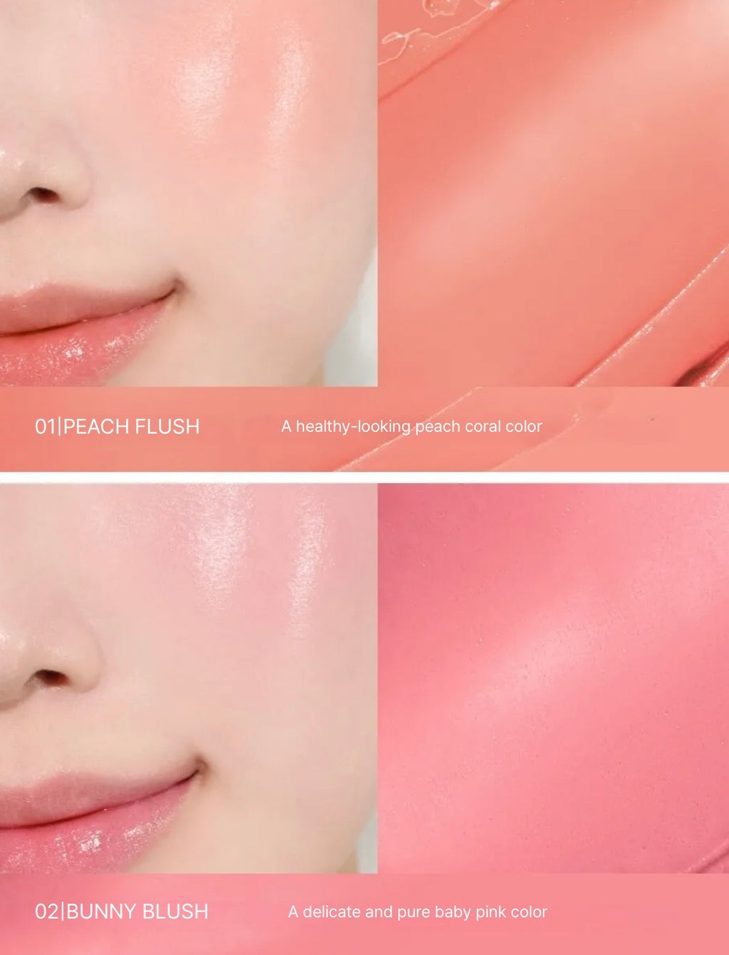 Essential Lip & Cheek Blush Tap de Clio