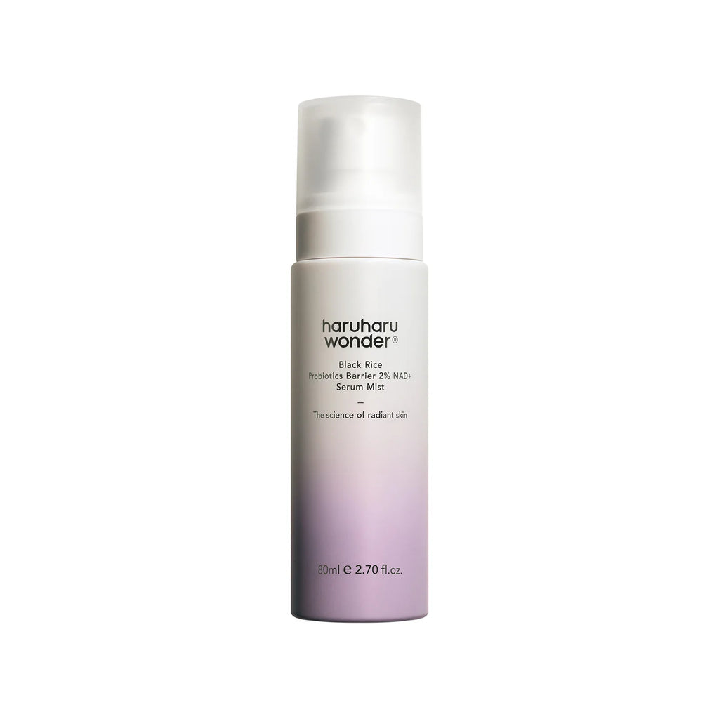 Black Rice Probiotics Barrier 2% NAD+ Serum Mist de Haruharu Wonder