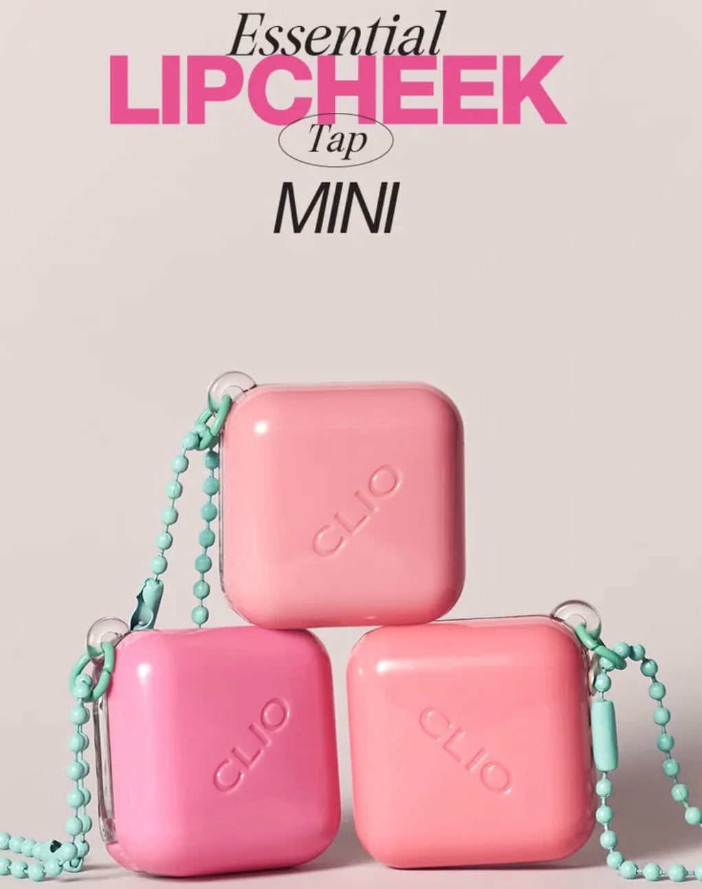 Essential Lip & Cheek Blush Tap de Clio