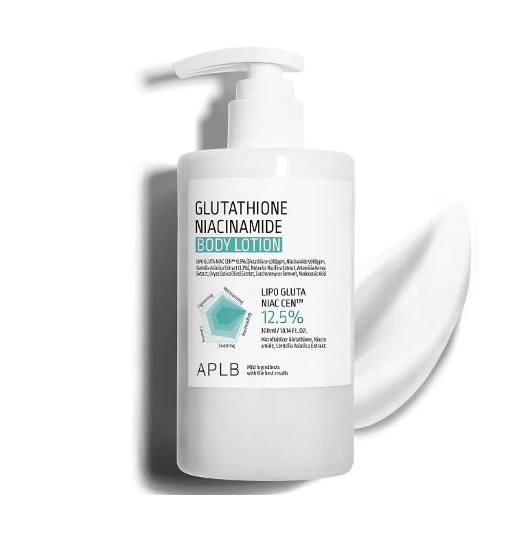 Hidratante corporal Glutathione Niacinamide Body Lotion de APLB