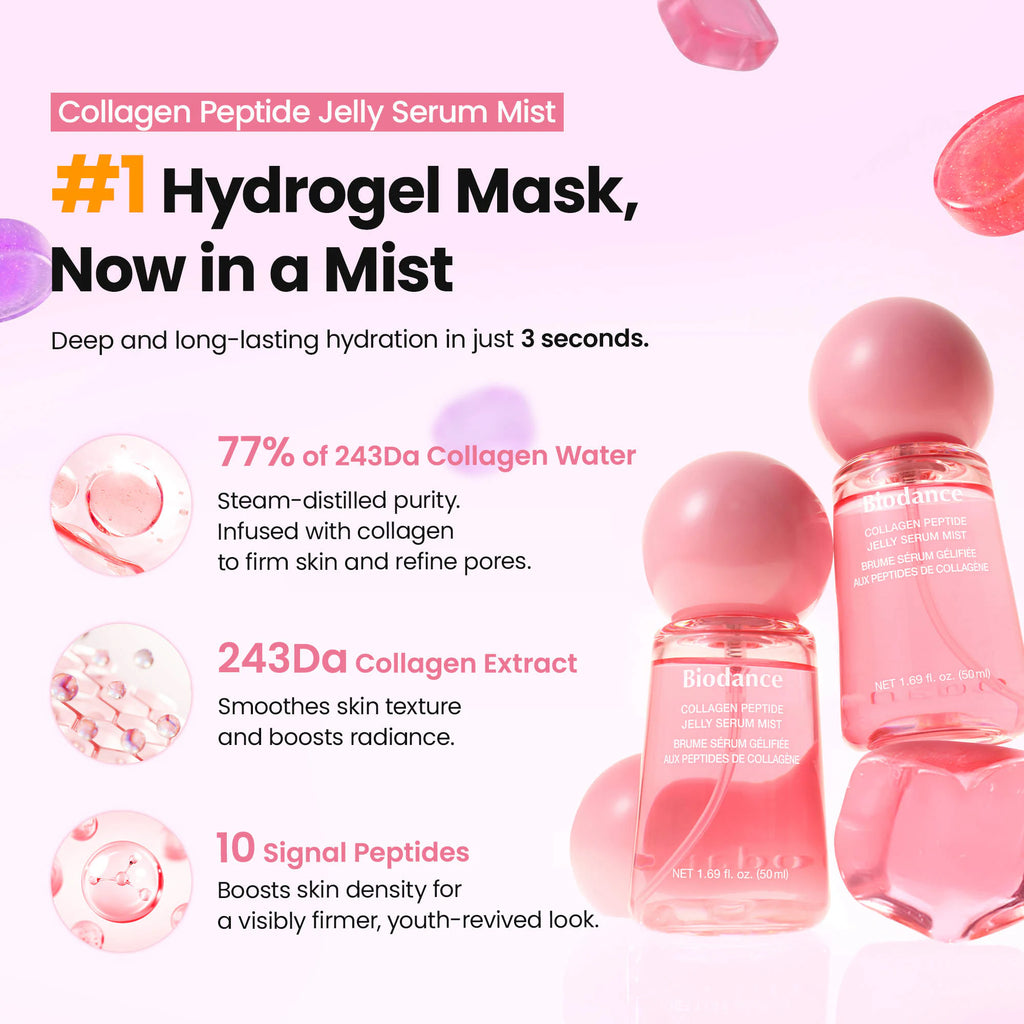 Collagen Peptide Jelly Serum Mist de Biodance