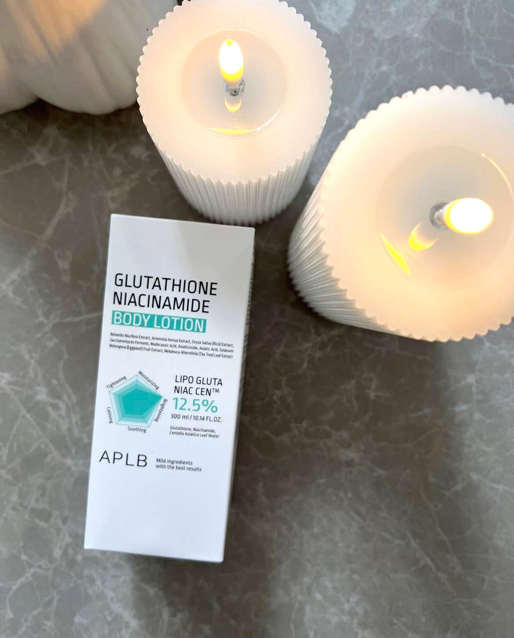 Hidratante corporal Glutathione Niacinamide Body Lotion de APLB