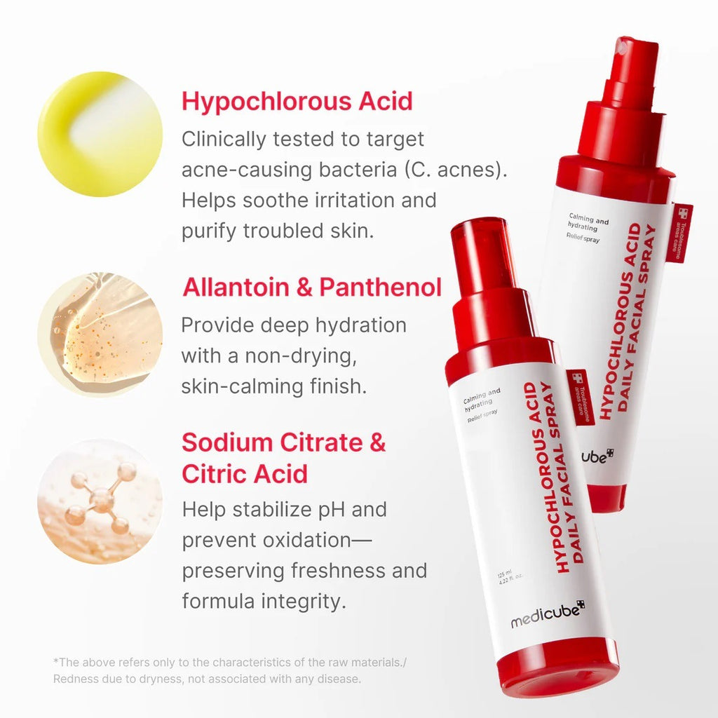 Hypochlorous Acid Daily Facial Spray de Medicube