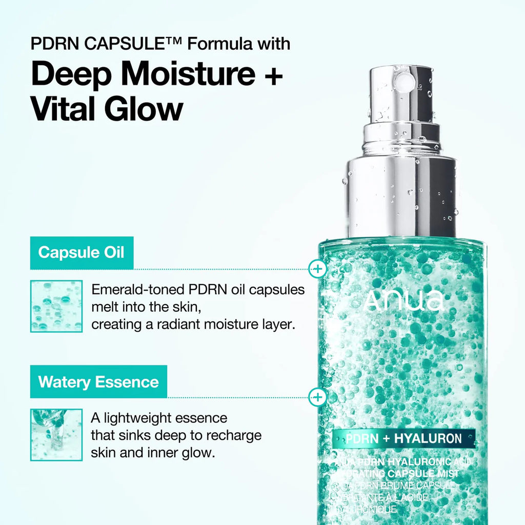 PDRN Hyaluronic Acid Hydrating Capsule Mist de Anua