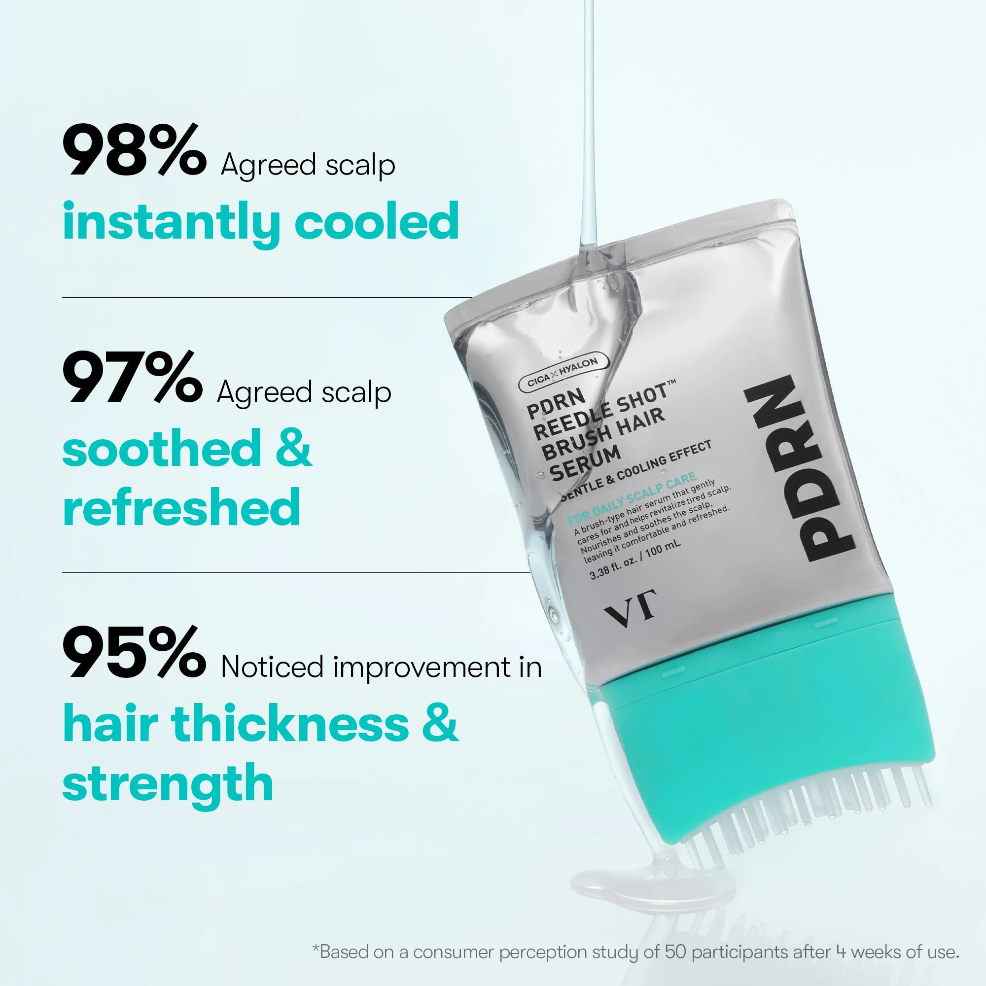 Serum capilar: PDRN Reedle Shot Brush Hair Serum de VT Cosmetics
