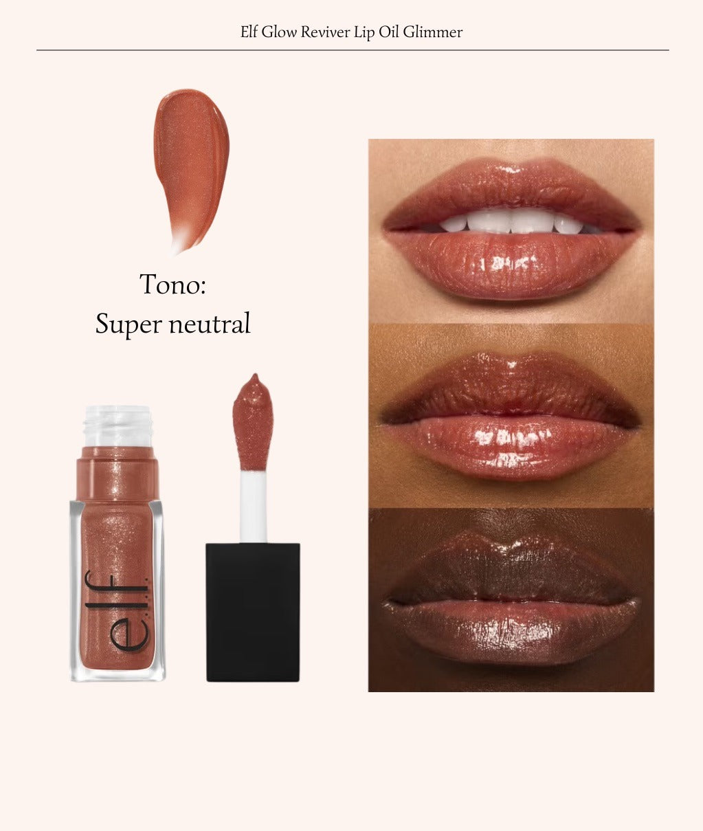 Glow Reviver Lip Oil Glimmer de Elf