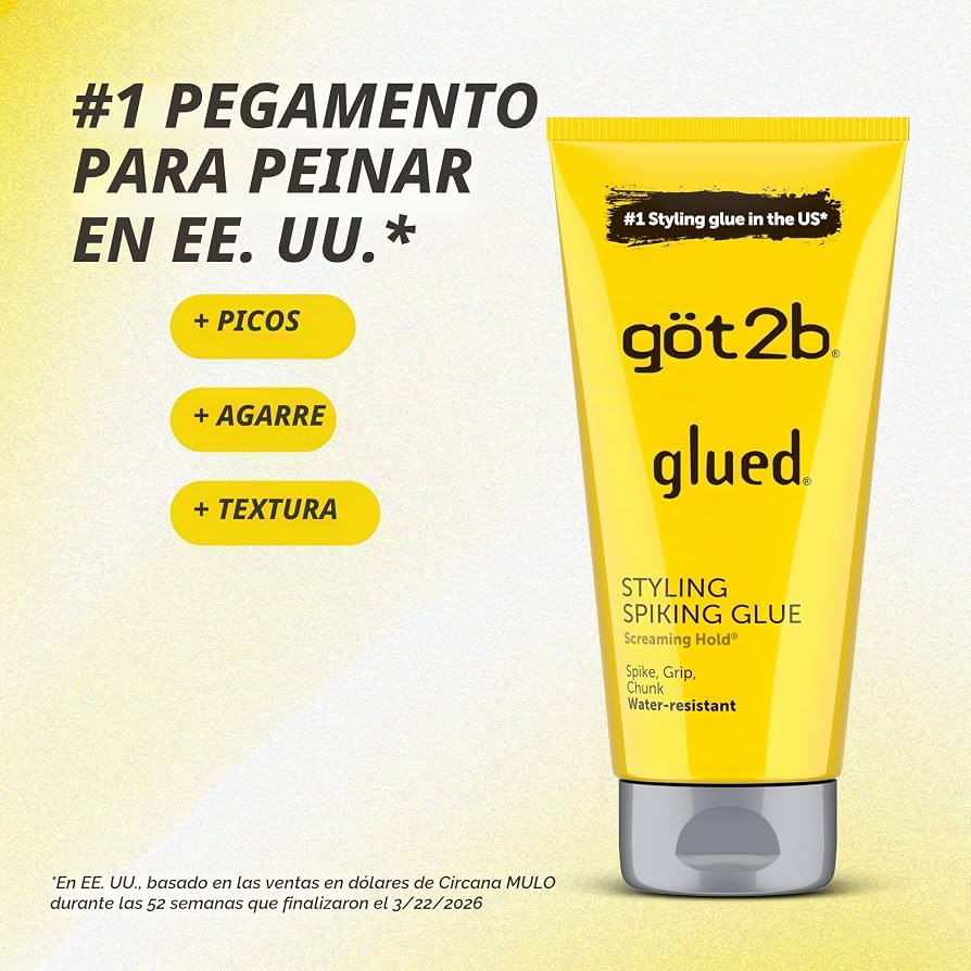 Crema fijadora para peinar: Styling Spiking Glue de Göt2B