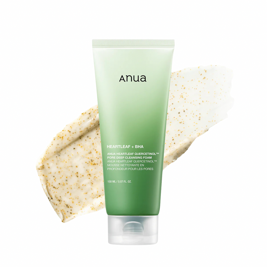 Limpiador facial Heartleaf Quercetinol Pore Deep Cleansing Foam de Anua