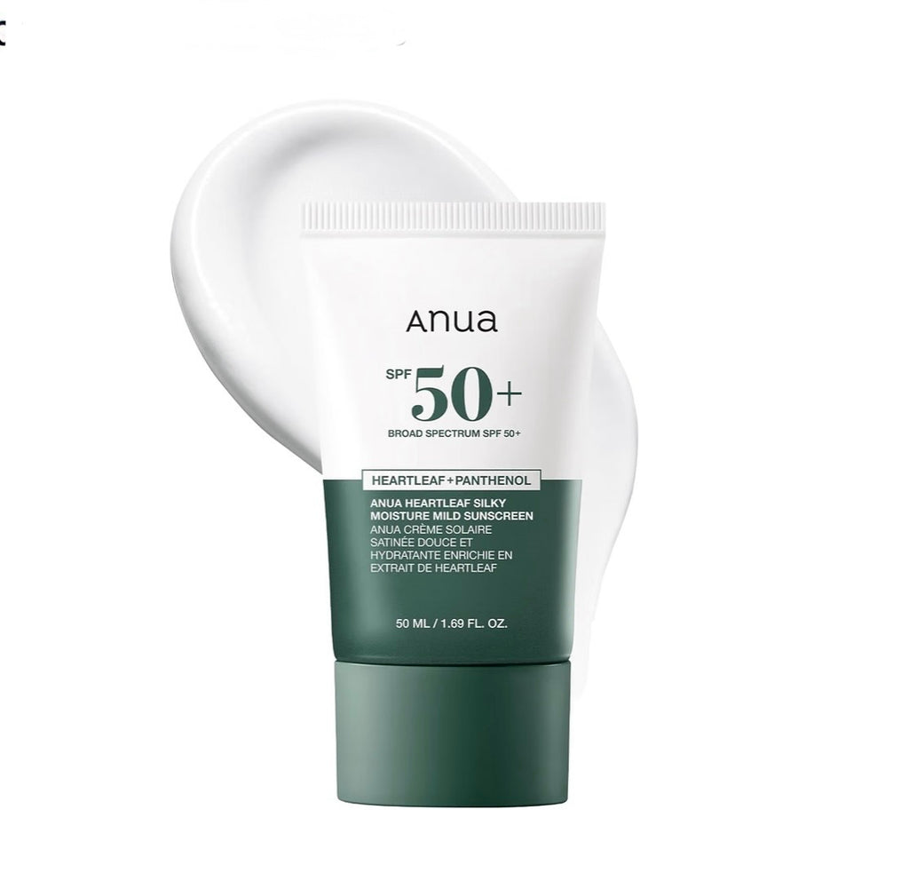 Protector solar Heartleaf Silky Moisture Sun Cream de Anua