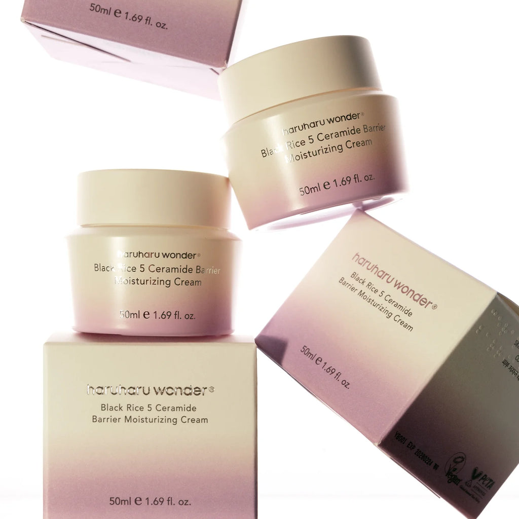 Black Rice 5 Ceramide Barrier Moisturizing Cream de Haruharu Wonder