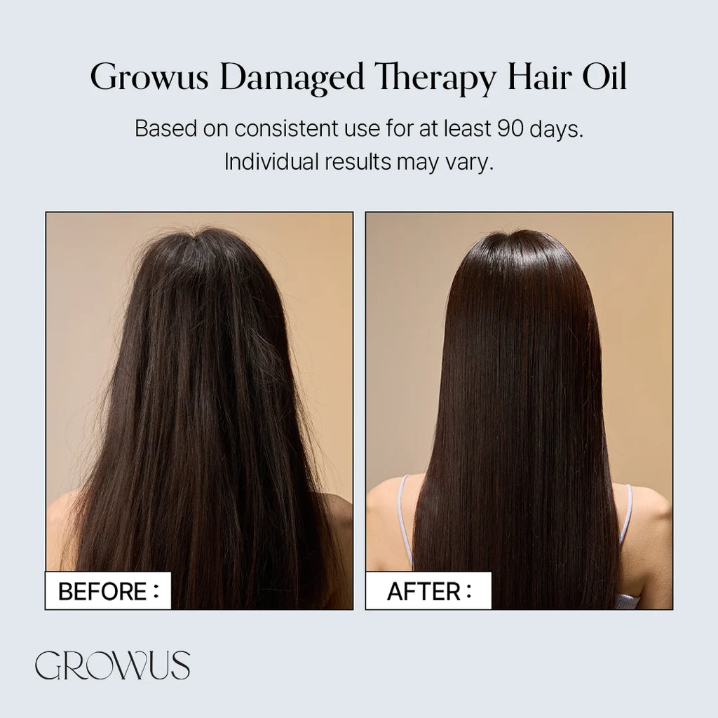 Aceite capilar: Damage Therapy Hair Oil de GROWUS