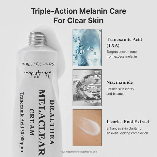 Melaclear Cream de Dr. Althea